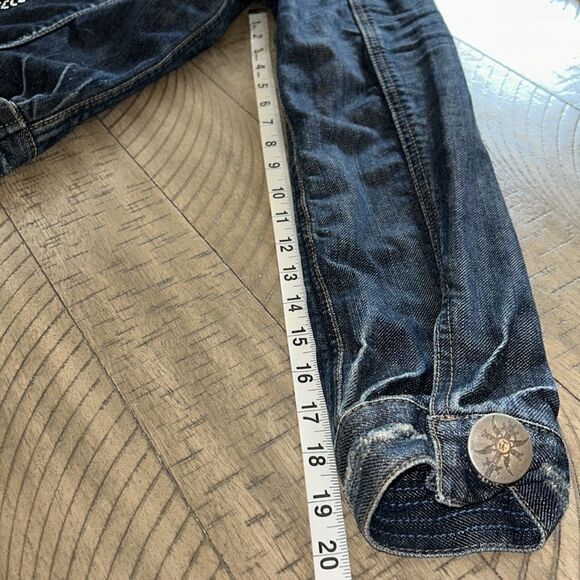 Thomas Wylde Designer π©βπ¨ Diamond π π Denim Jacket Unique Buttonsβand Zips! - Picture 17 of 17